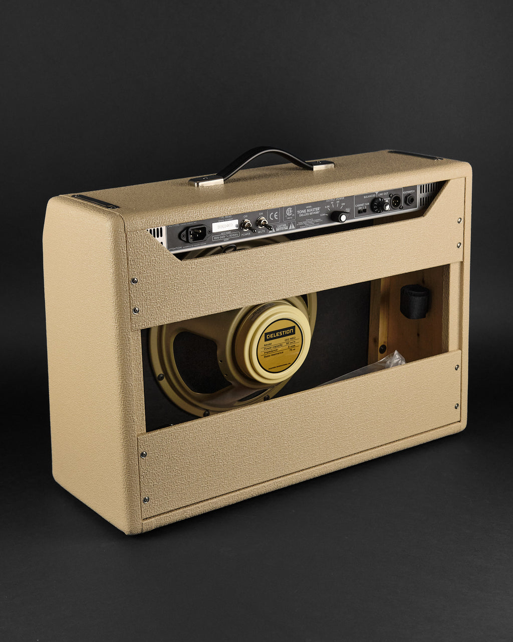 Fender Tone Master Deluxe Reverb Blonde 1 x 12" Guitar Combo (Second-Hand)