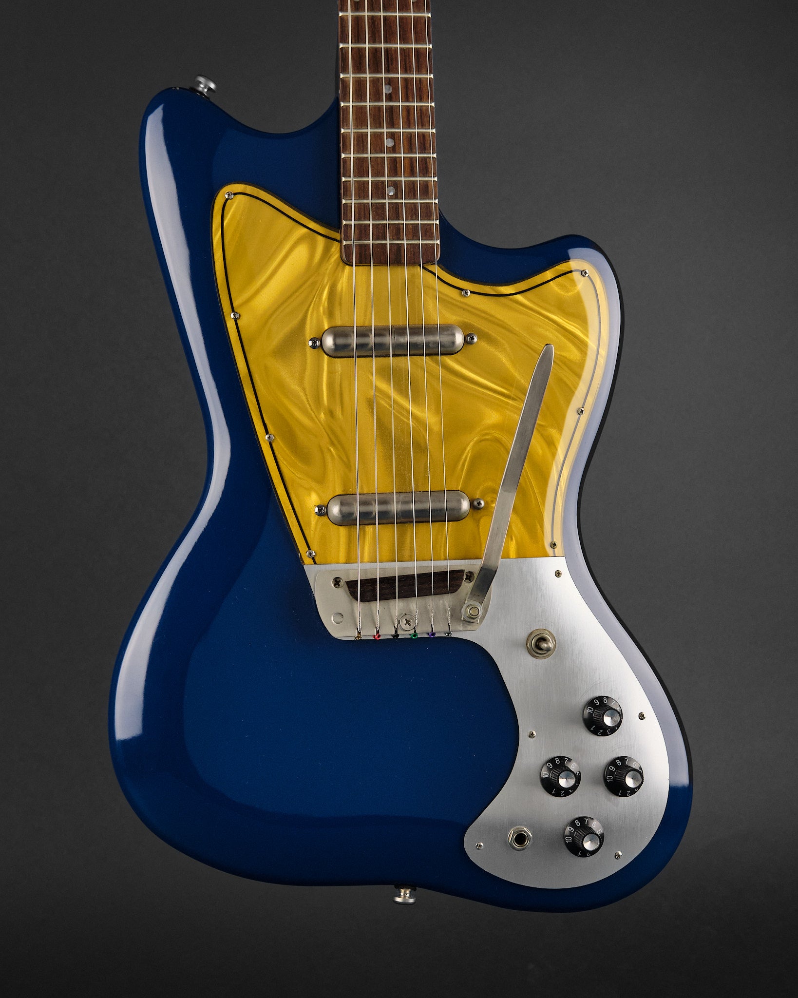 2009 Danelectro Dead On '67 Cobalt Blue