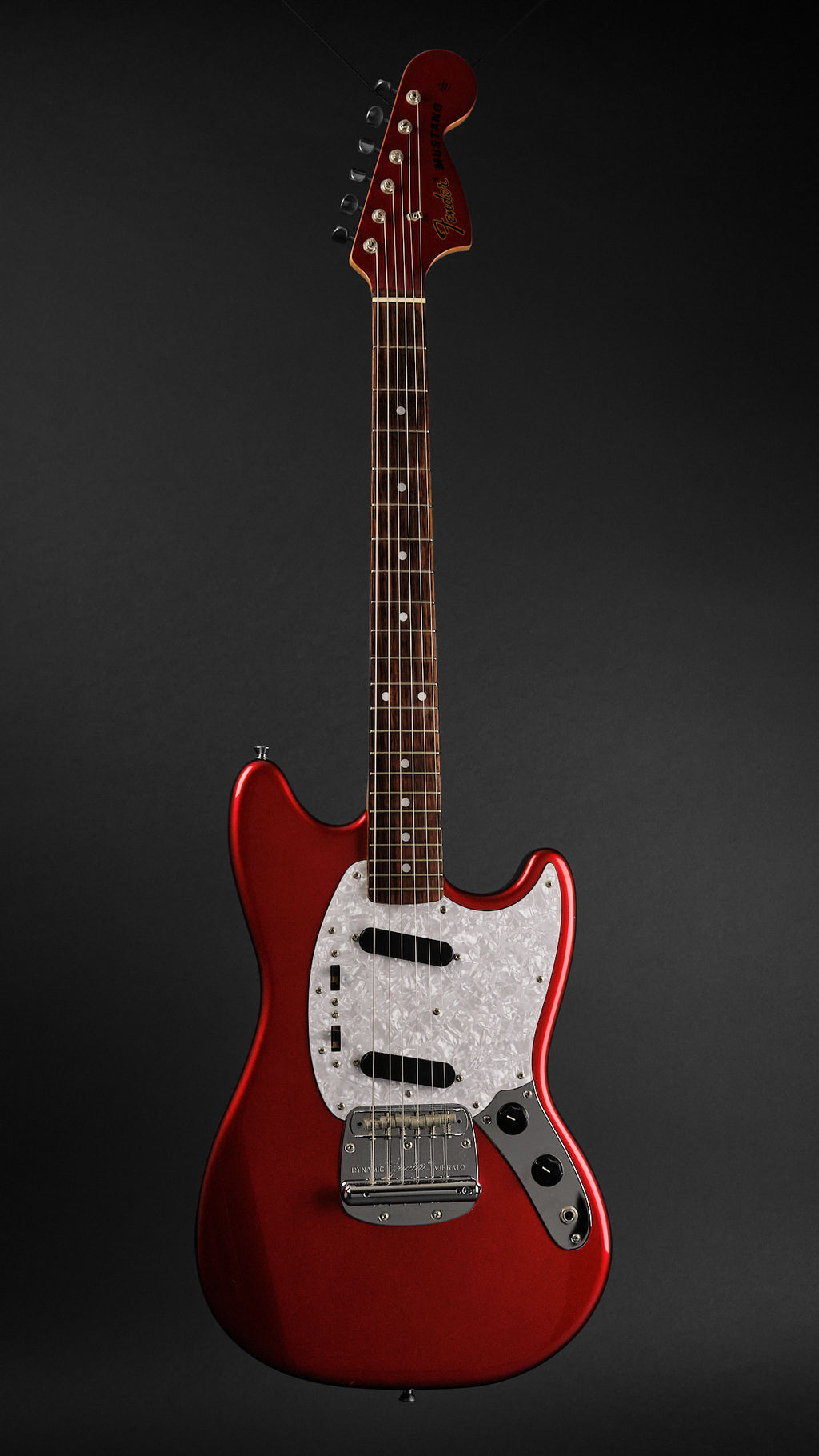 2009 Fender MIJ MG-69 Mustang Candy Apple Red