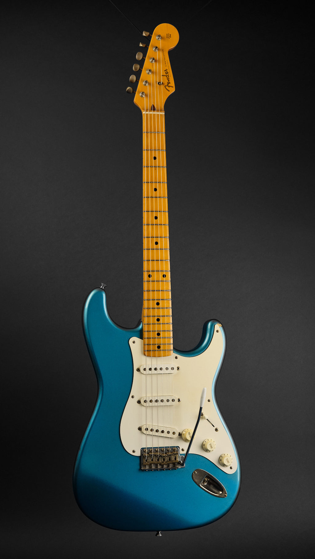 1990s Fender CIJ ST57 Stratocaster Faded Lake Placid Blue