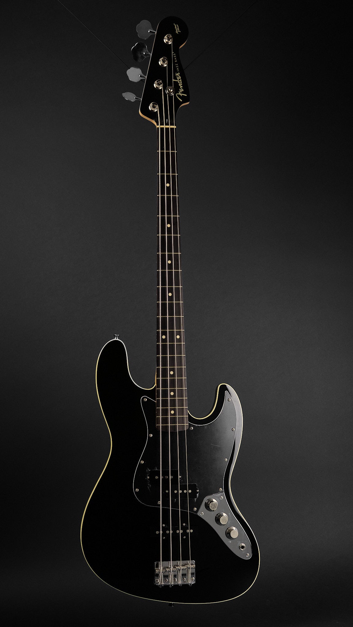 2000s Fender CIJ Aerodyne Jazz Bass Black