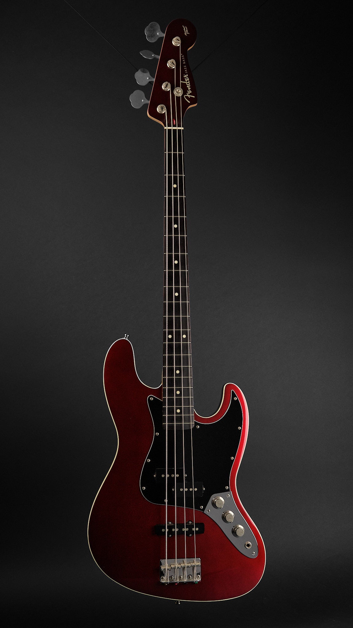 2012 Fender MIJ Aerodyne Jazz Bass Candy Apple Red