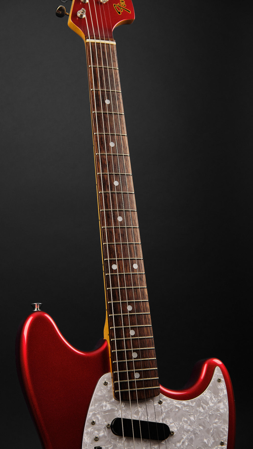 2009 Fender MIJ MG-69 Mustang Candy Apple Red