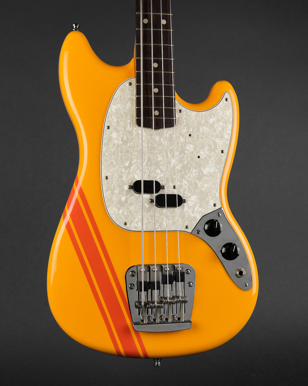 2023 Fender Vintera II '70s Competition Mustang Bass Competition Orange