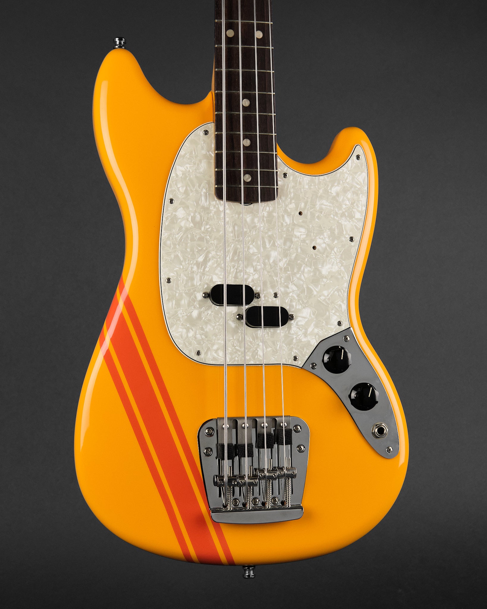 2023 Fender Vintera II '70s Competition Mustang Bass Competition Orange