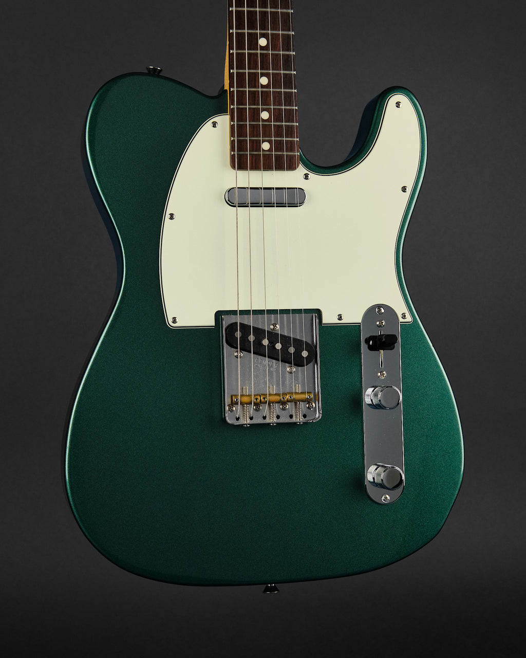 2020 Fender MIJ Hybrid '60s Telecaster Sherwood Green Metallic
