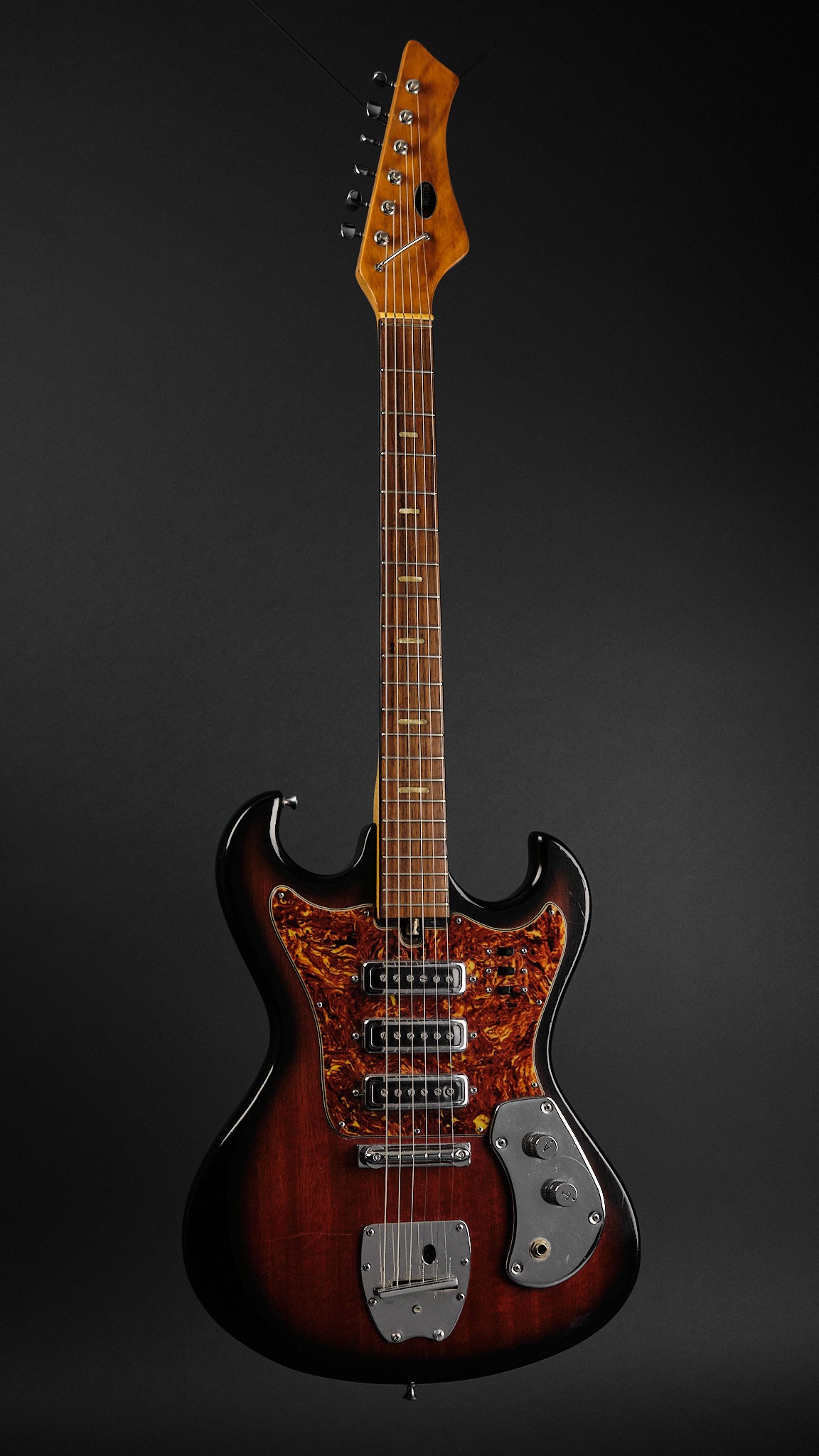 1960s Kingston S3T 'Hound Dog Taylor' Sunburst