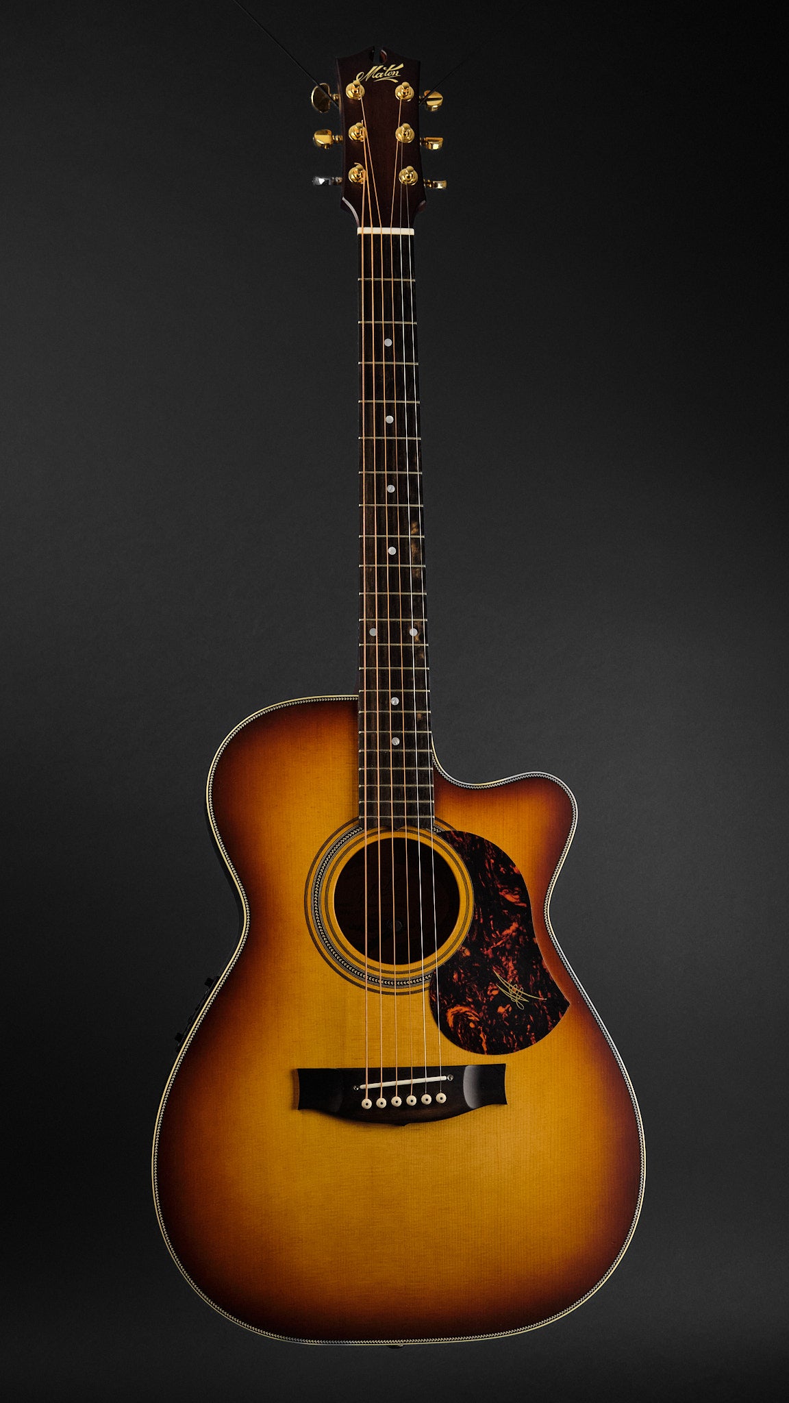 2020 Maton EBG808C 'Nashville' Sunburst (Second-Hand)