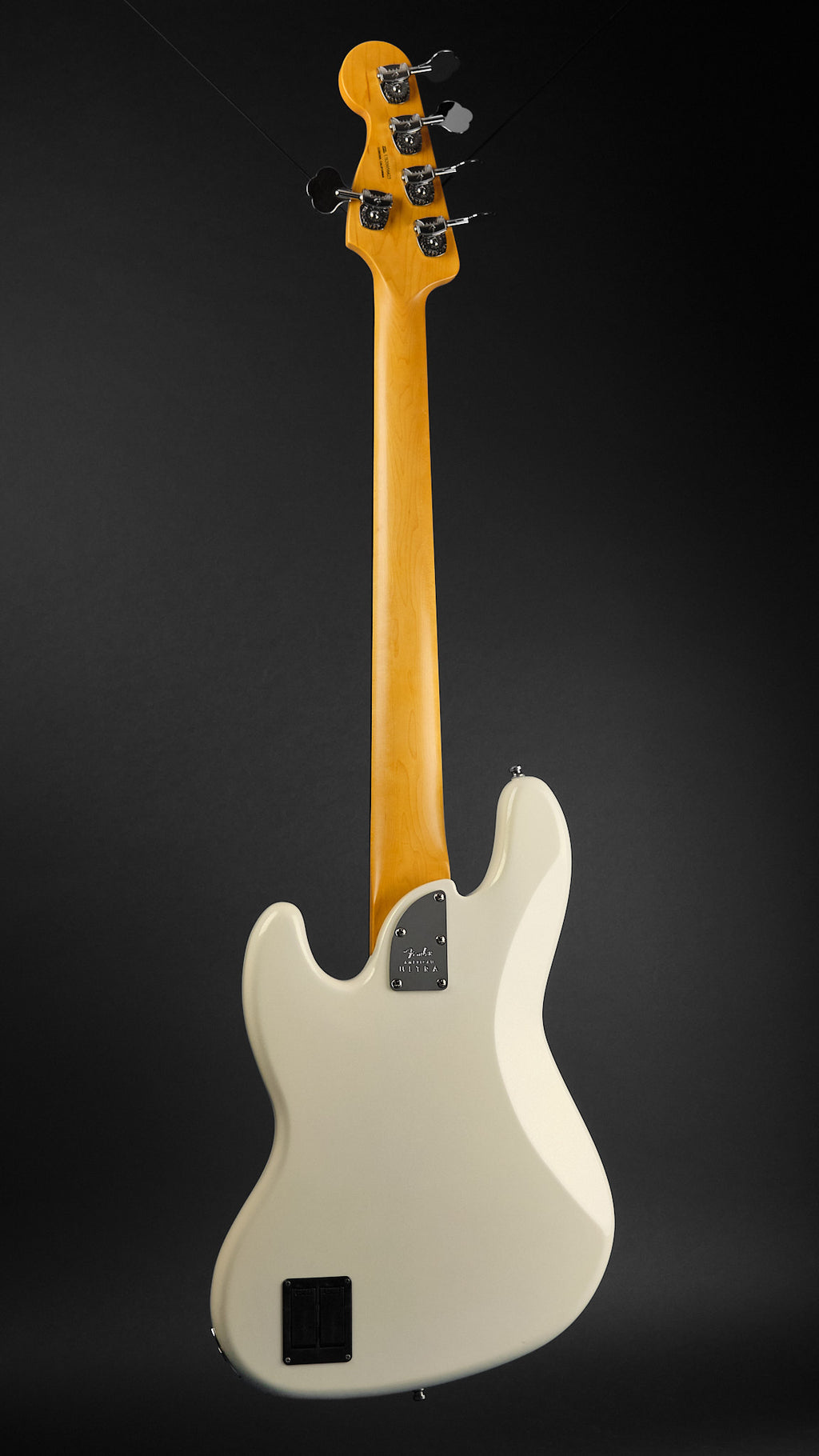 2020 Fender American Ultra Jazz Bass V Arctic Pearl