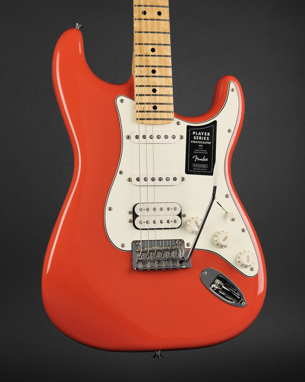 2022 Fender Limited Edition Player Stratocaster HSS Fiesta Red
