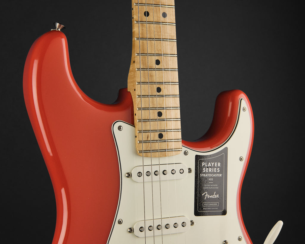2022 Fender Limited Edition Player Stratocaster HSS Fiesta Red