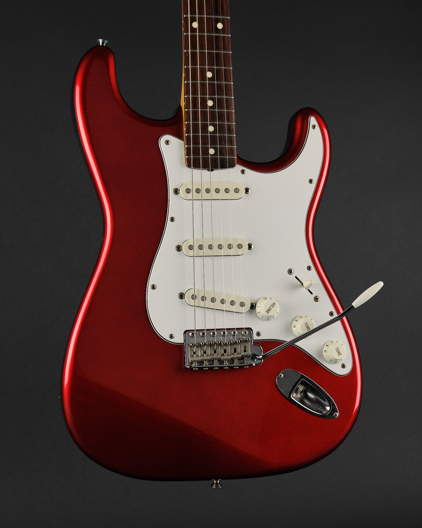 1990s Fender MIJ ST62-53 Stratocaster Candy Apple Red