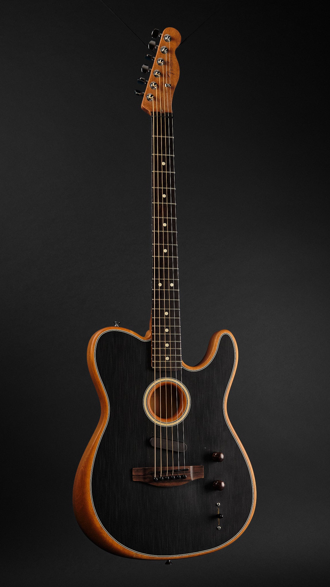 2022 Fender Acoustasonic Player Telecaster Brushed Black