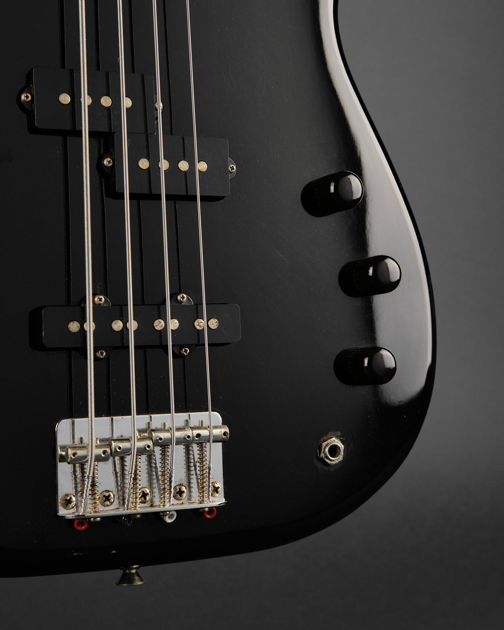 1980s Fender MIJ PB-445 Contemporary Precision Bass Black