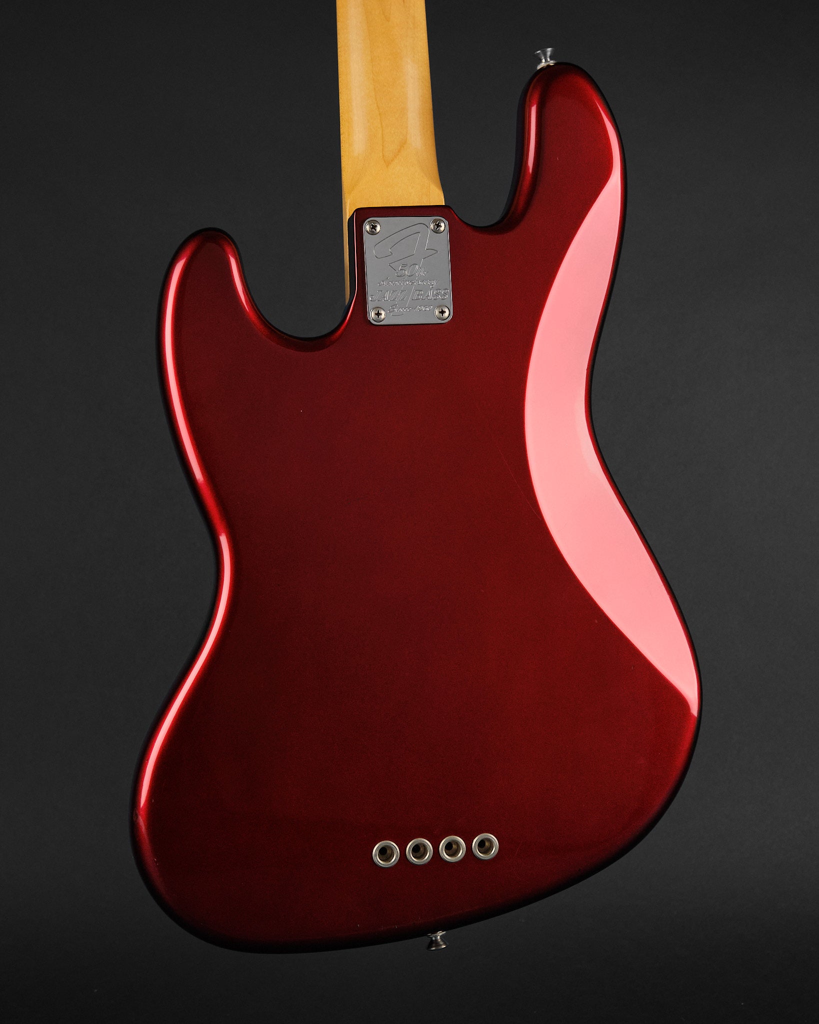 2010 Fender USA Jazz Bass 50th Anniversary Candy Apple Red