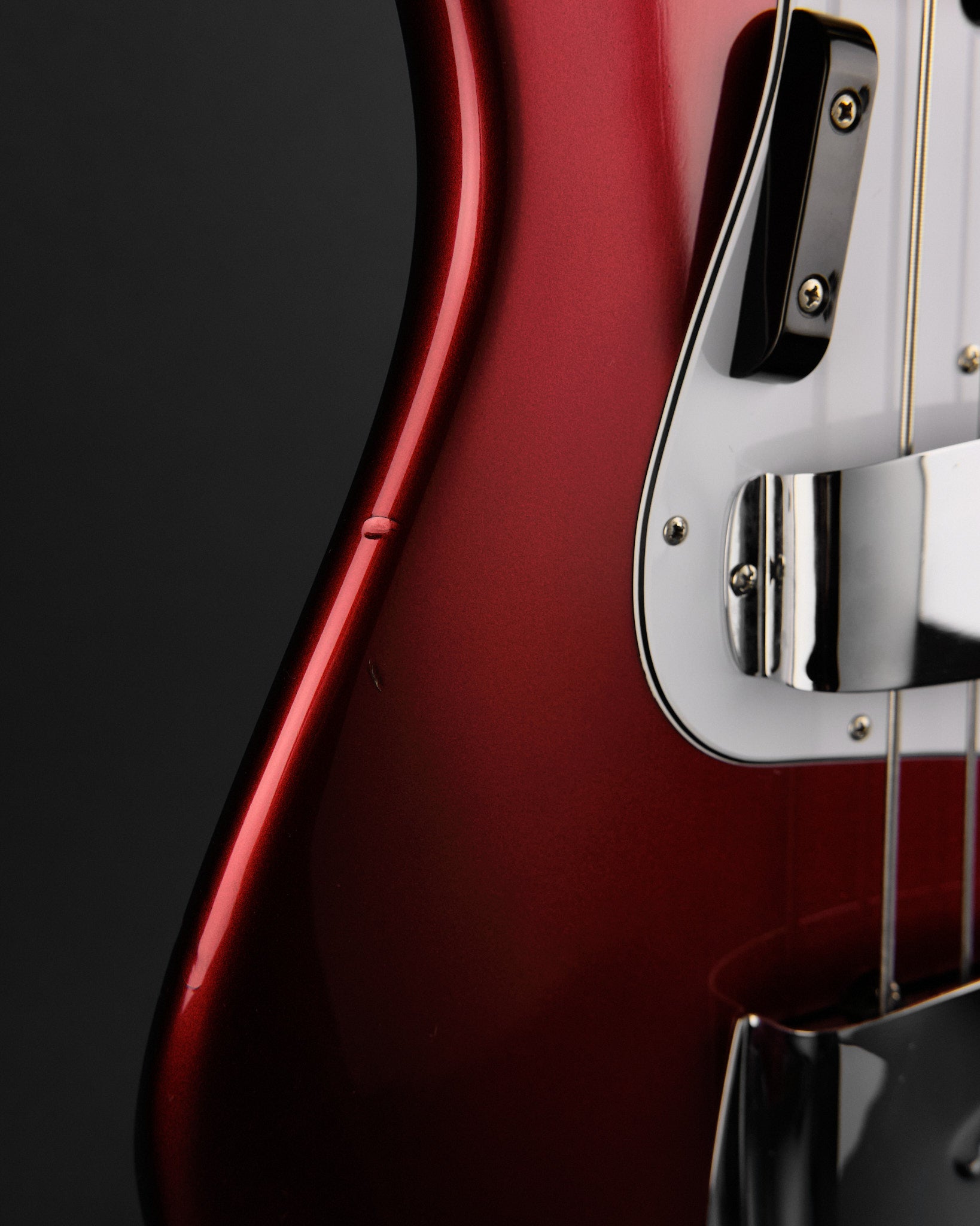 2010 Fender USA Jazz Bass 50th Anniversary Candy Apple Red