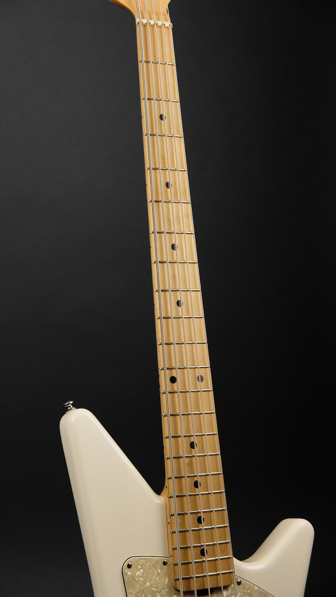 2010 Ernie Ball Music Man Big Al 5 H White Pearl