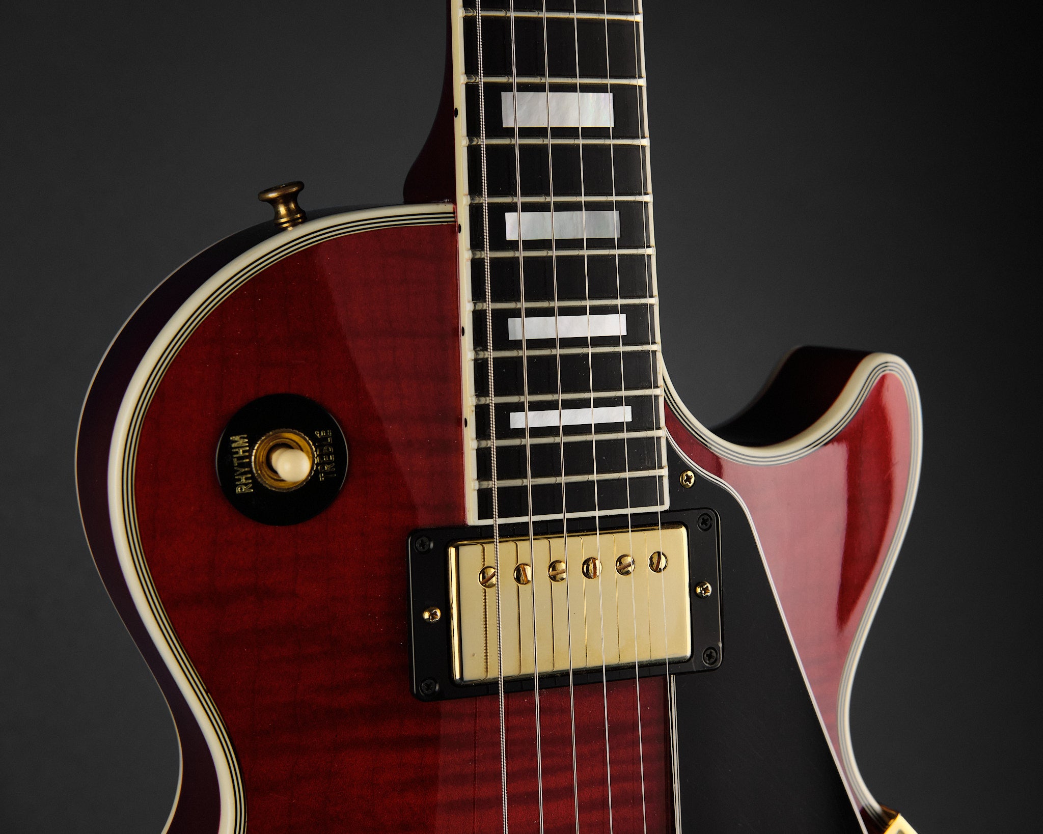 2014 Gibson Custom Shop Les Paul Custom Wine Red Refin