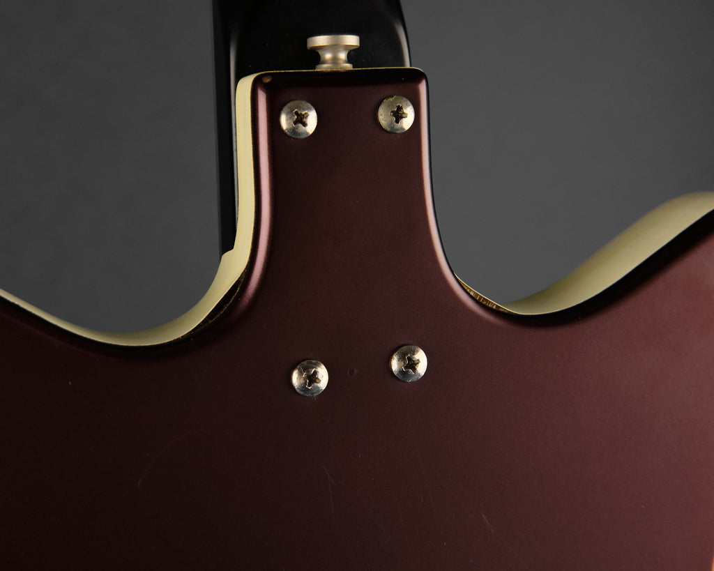 2000s Danelectro DC59 Burgundy Metallic
