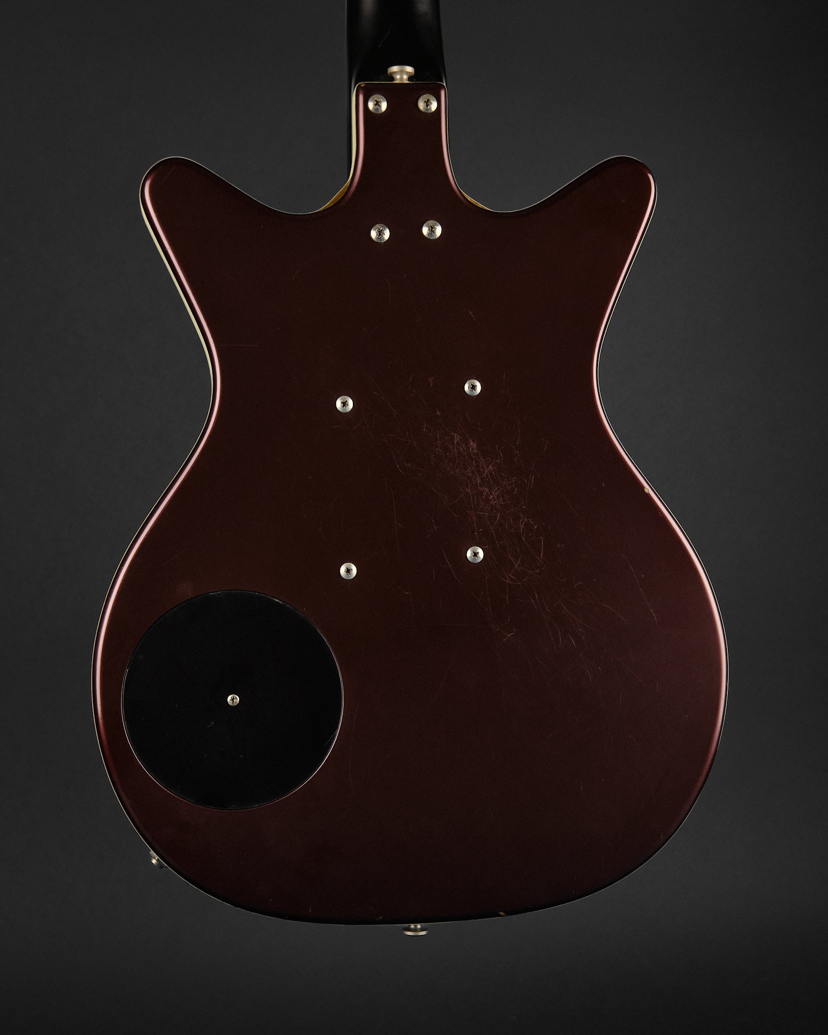2000s Danelectro DC59 Burgundy Metallic