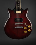1980s Pearl Export Deluxe Transparent Red