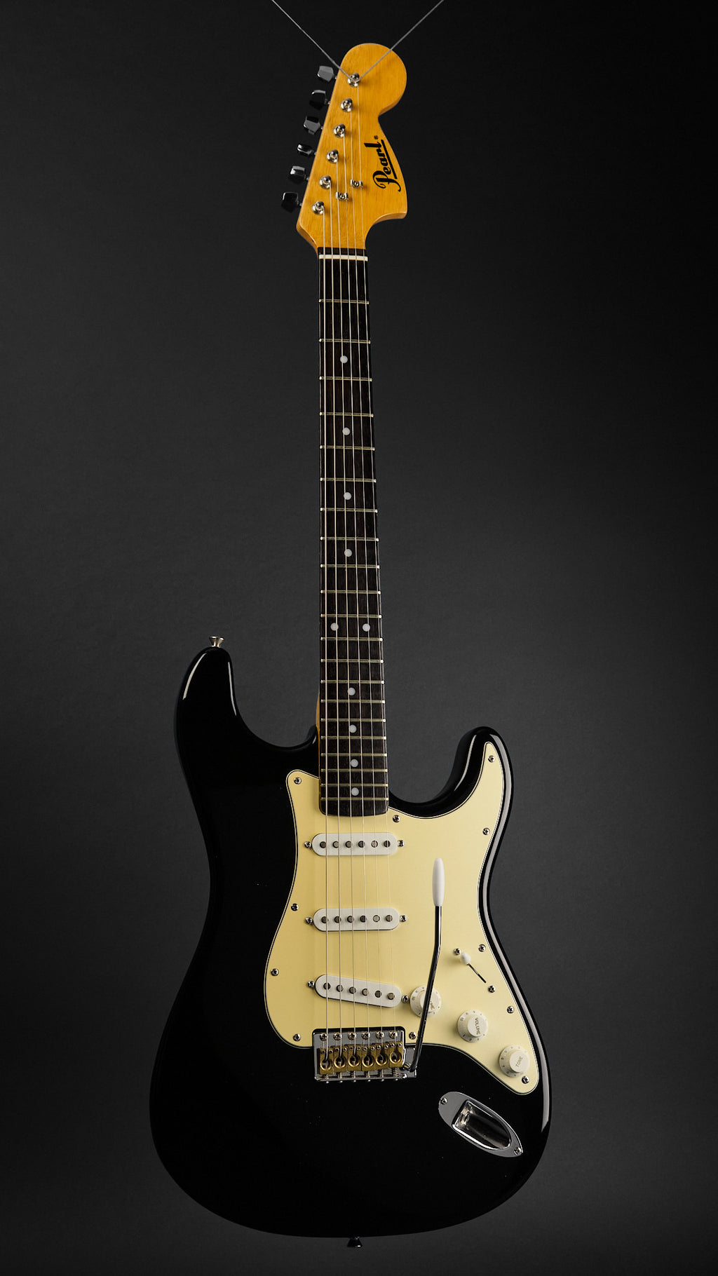 1970s Pearl S-Style Black