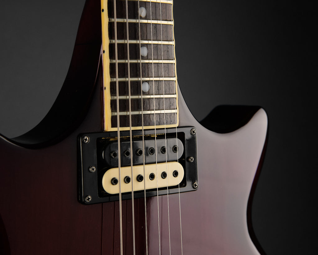 1980s Pearl Export Deluxe Transparent Red