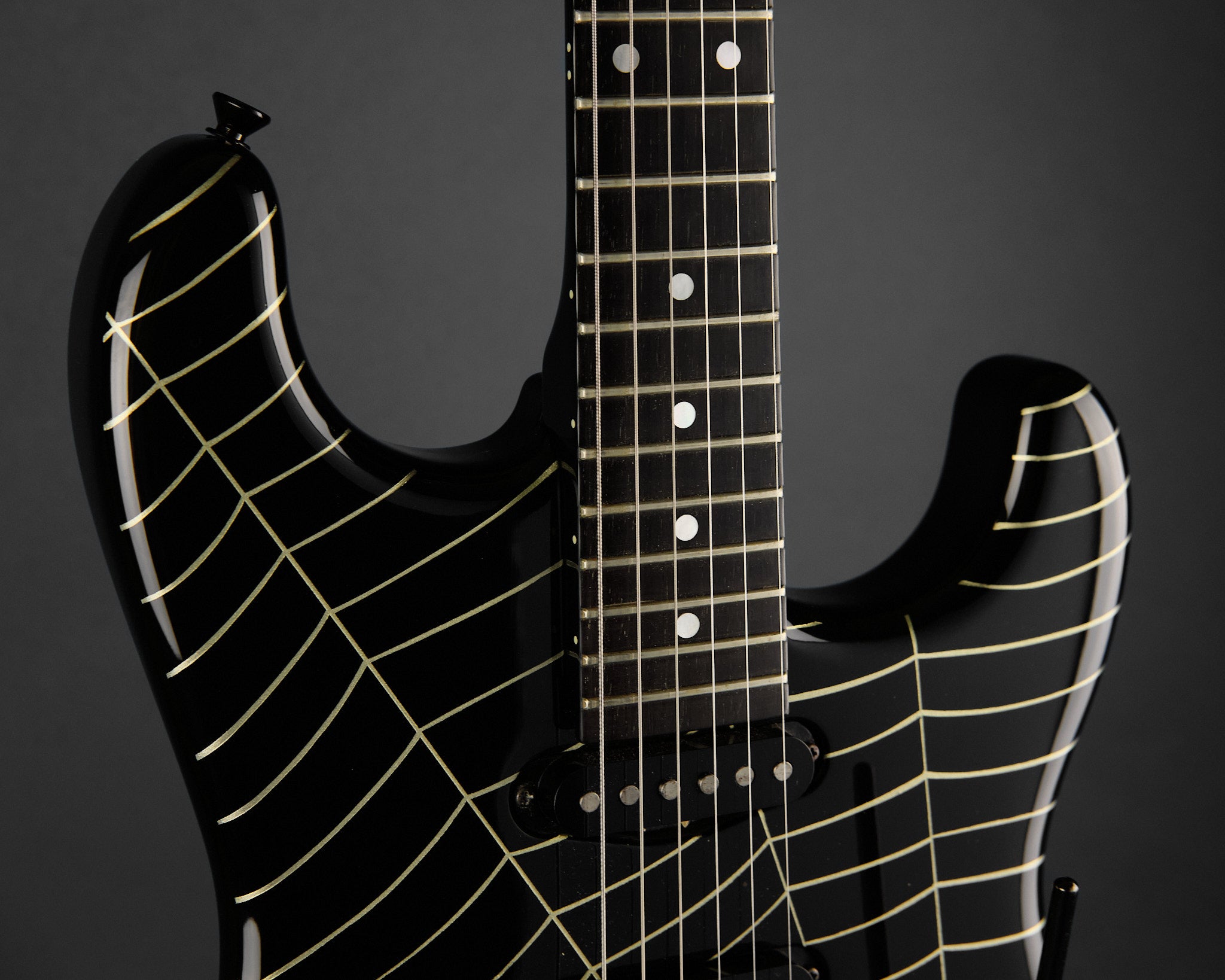 1980s 48th St Custom Guitars Silver Widow (Second-Hand)