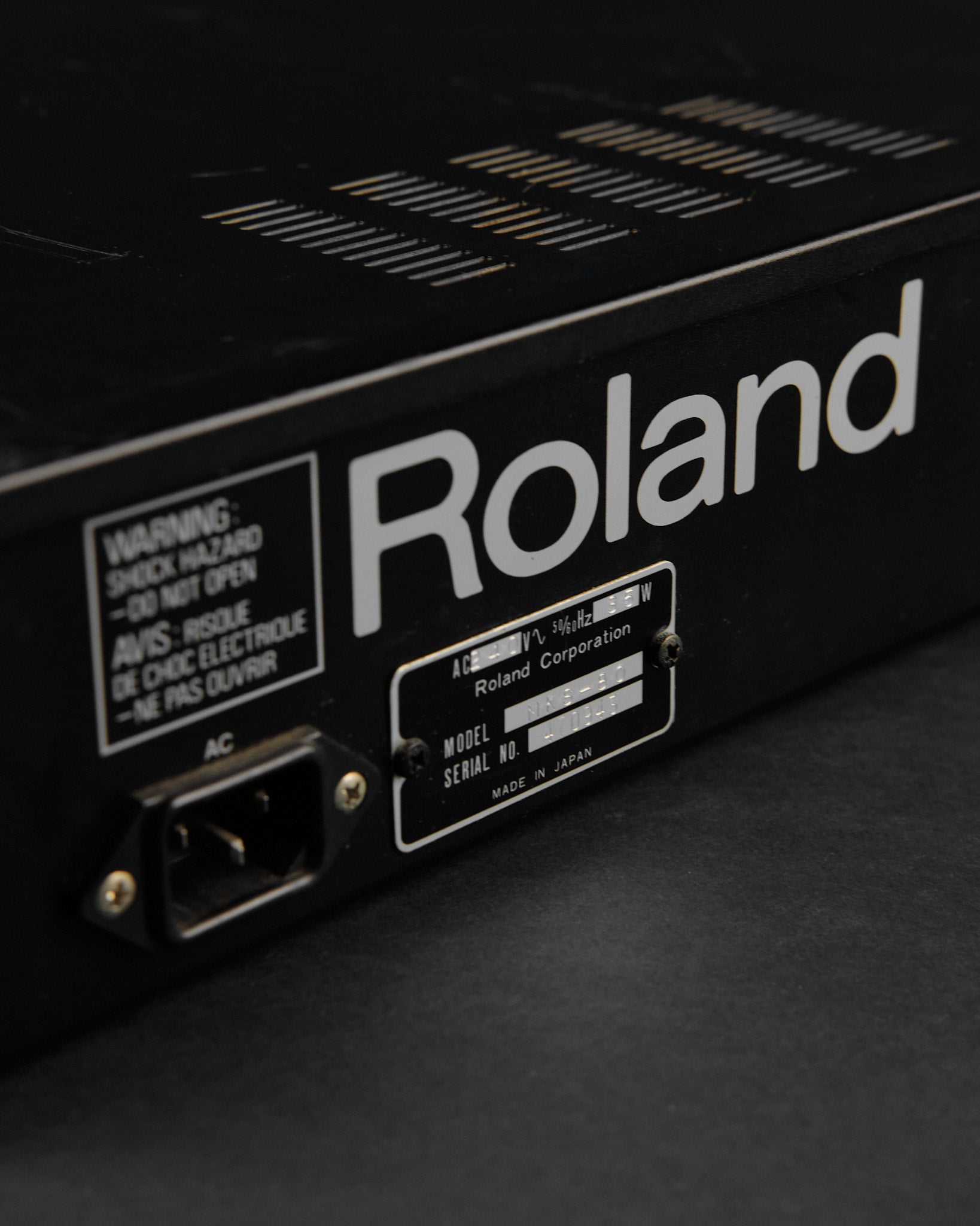 1984 Roland MKS-80 Super Jupiter Rack Mount Analog Synthesizer