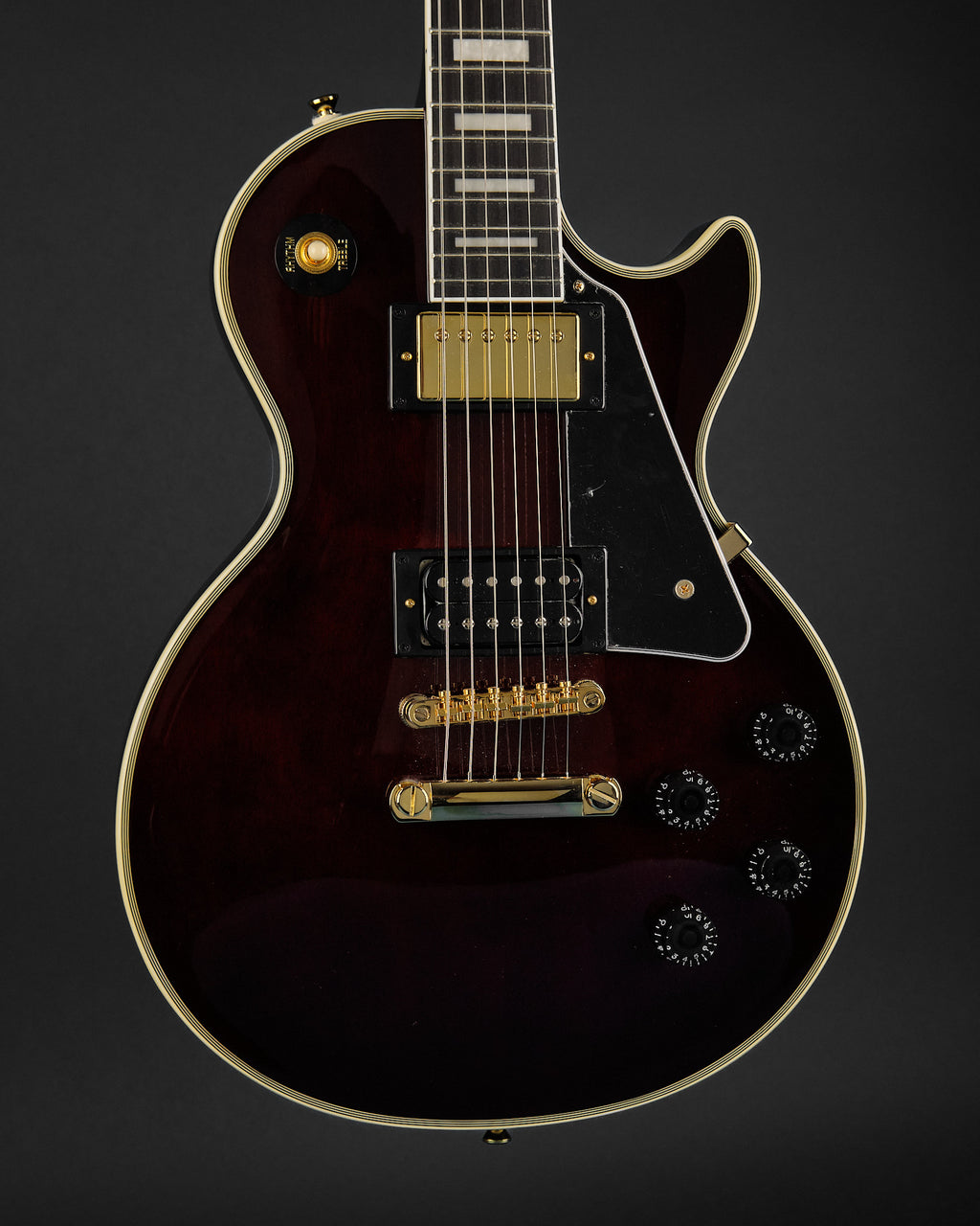 2022 Epiphone Jerry Cantrell 'Wino' Les Paul Custom Wine Red
