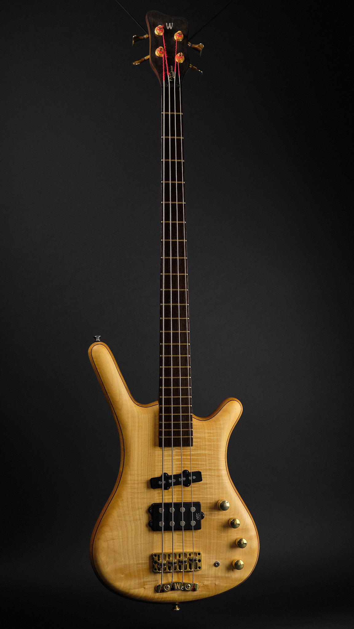 1999 Warwick Corvette FNA Jazzman Honey Violin Transparent Satin