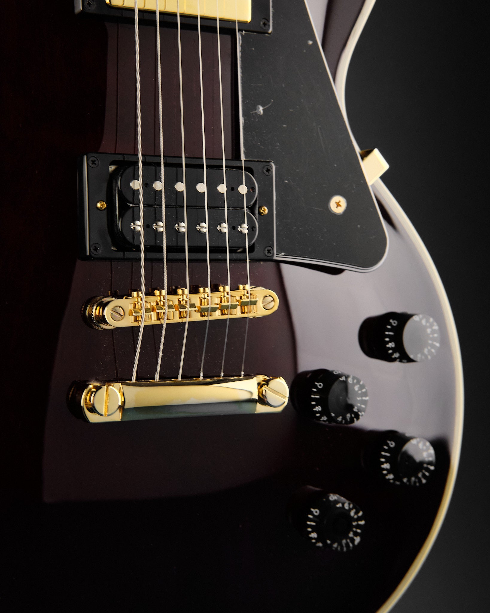 2022 Epiphone Jerry Cantrell 'Wino' Les Paul Custom Wine Red