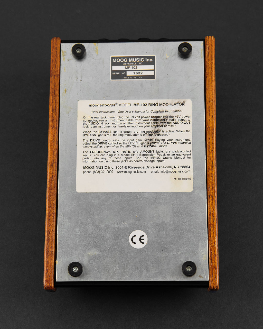 Moog MF-102 Moogerfooger Ring Modulator (Second-Hand)
