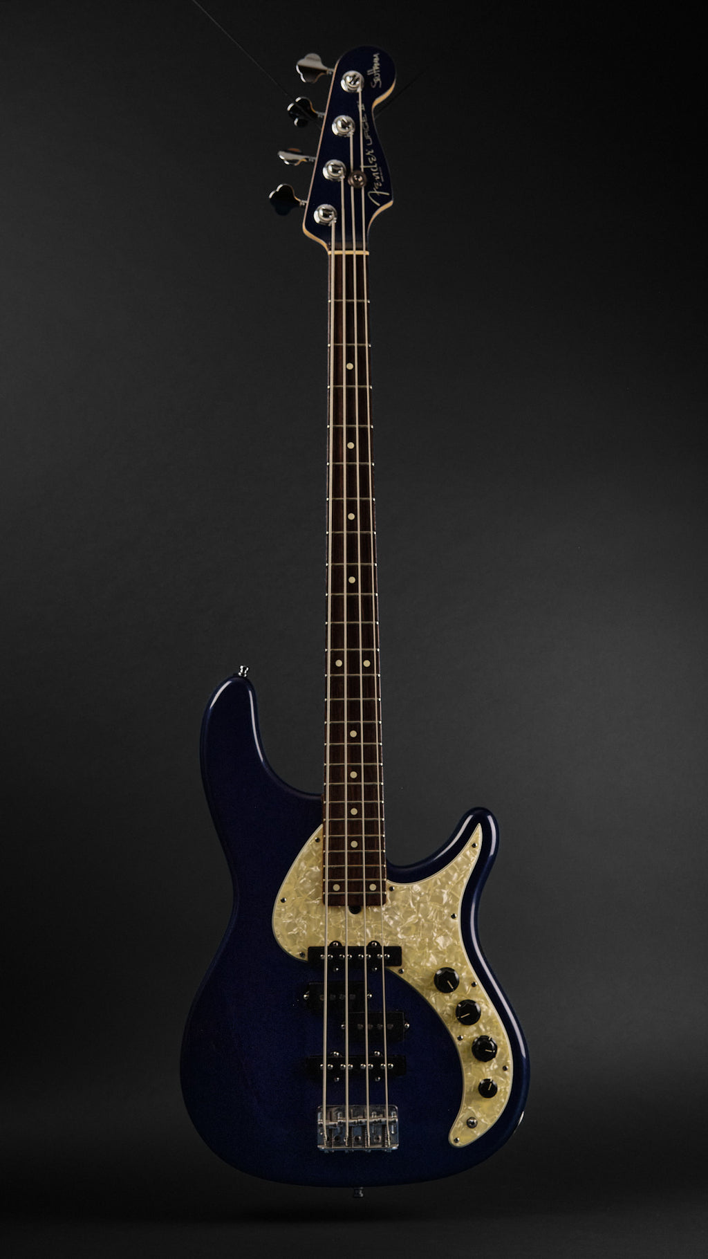 2000 Fender Stu Hamm Urge II Bass Bright Sapphire Metallic