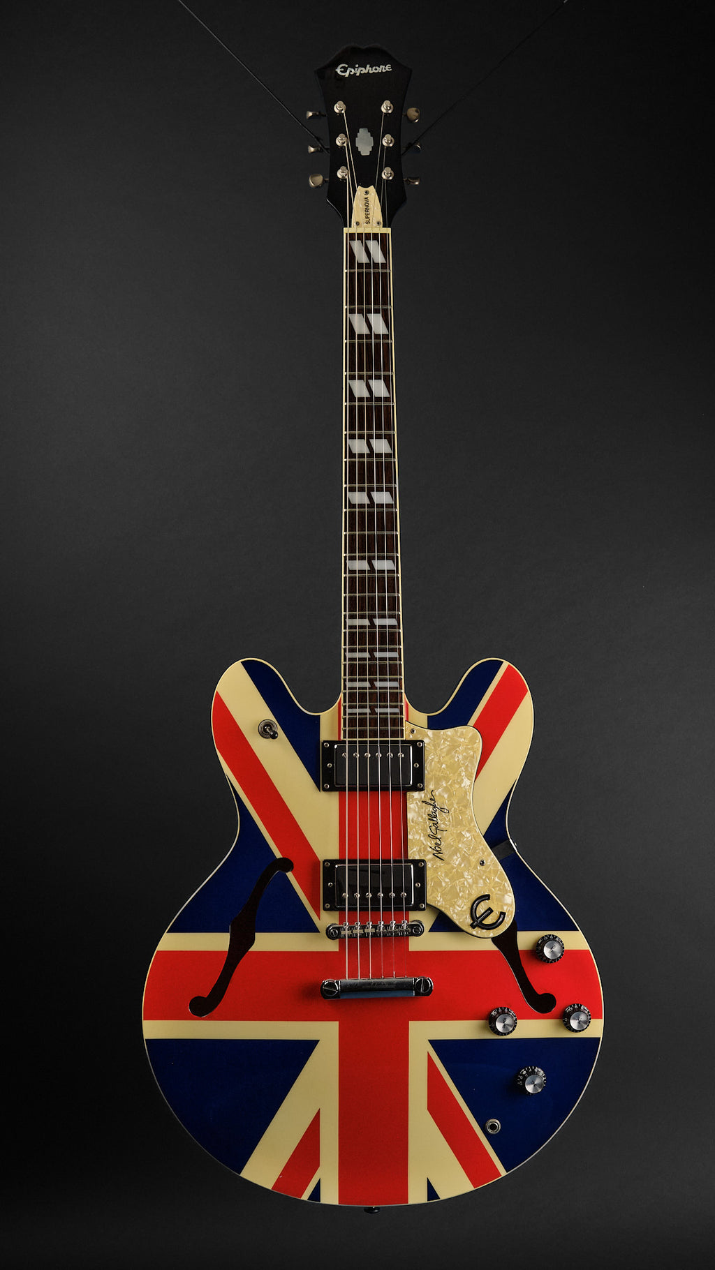 2001 Epiphone Noel Gallagher Signature Supernova Union Jack