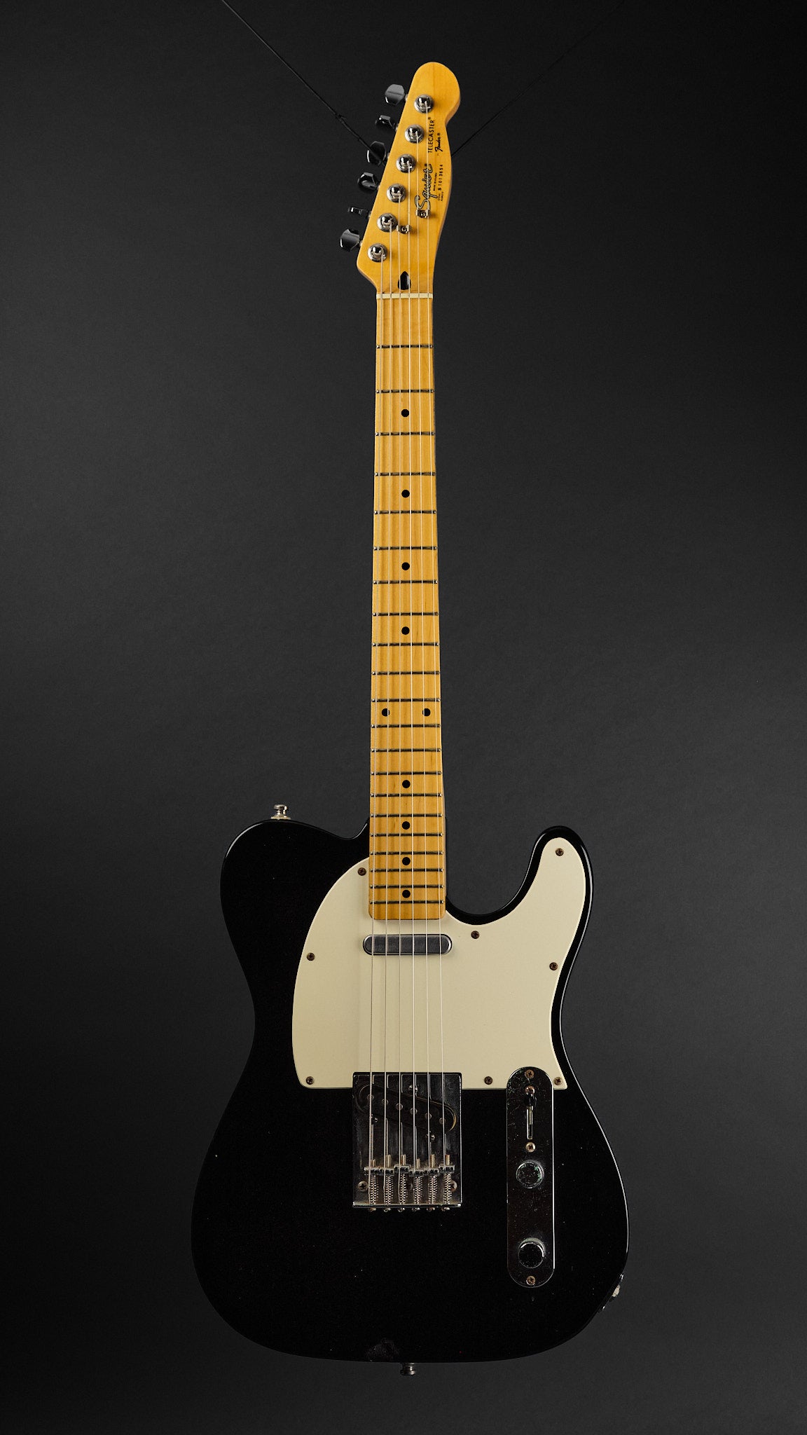 1990s Squier MIK Telecaster Black