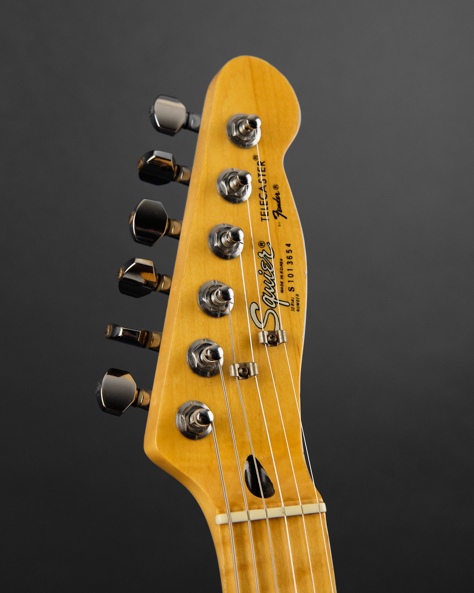 1990s Squier MIK Telecaster Black