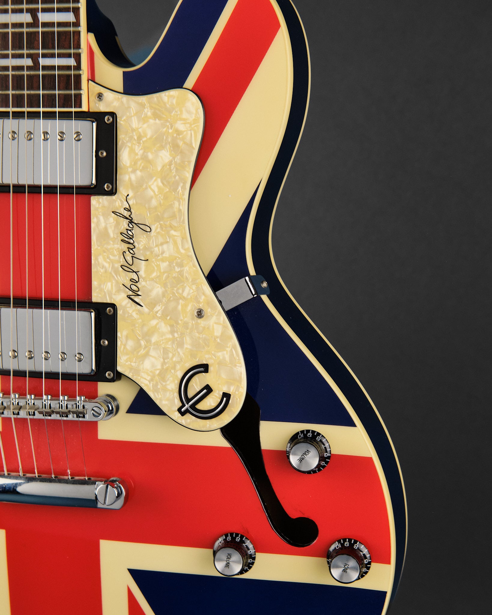2001 Epiphone Noel Gallagher Signature Supernova Union Jack