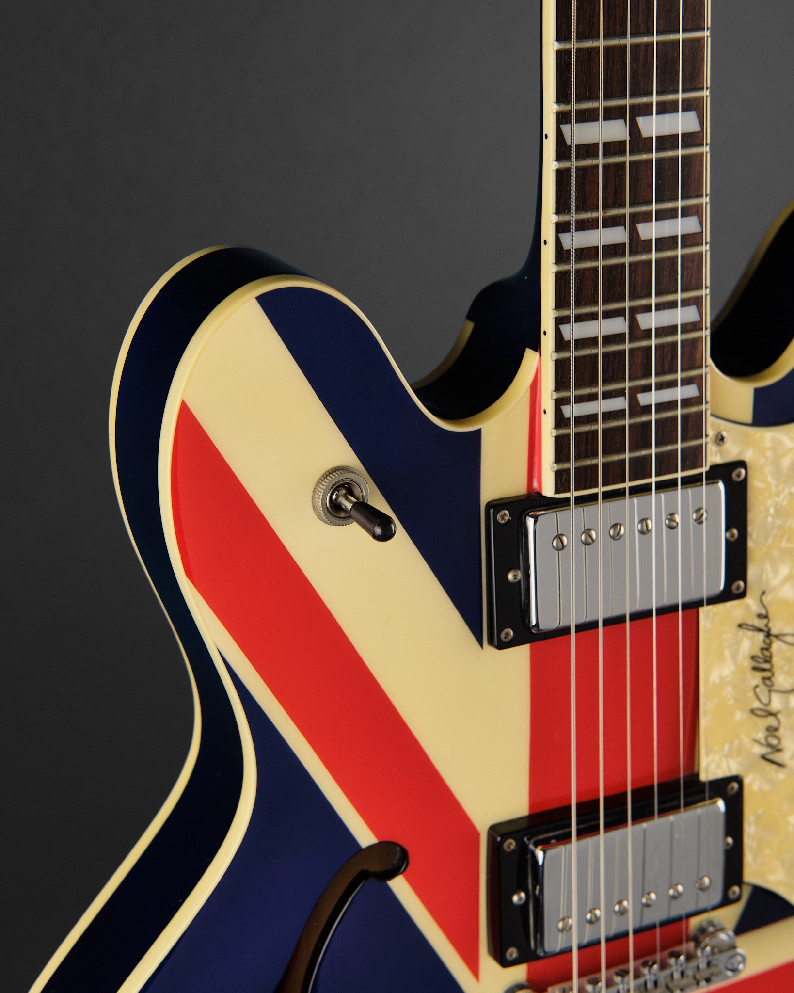 2001 Epiphone Noel Gallagher Signature Supernova Union Jack