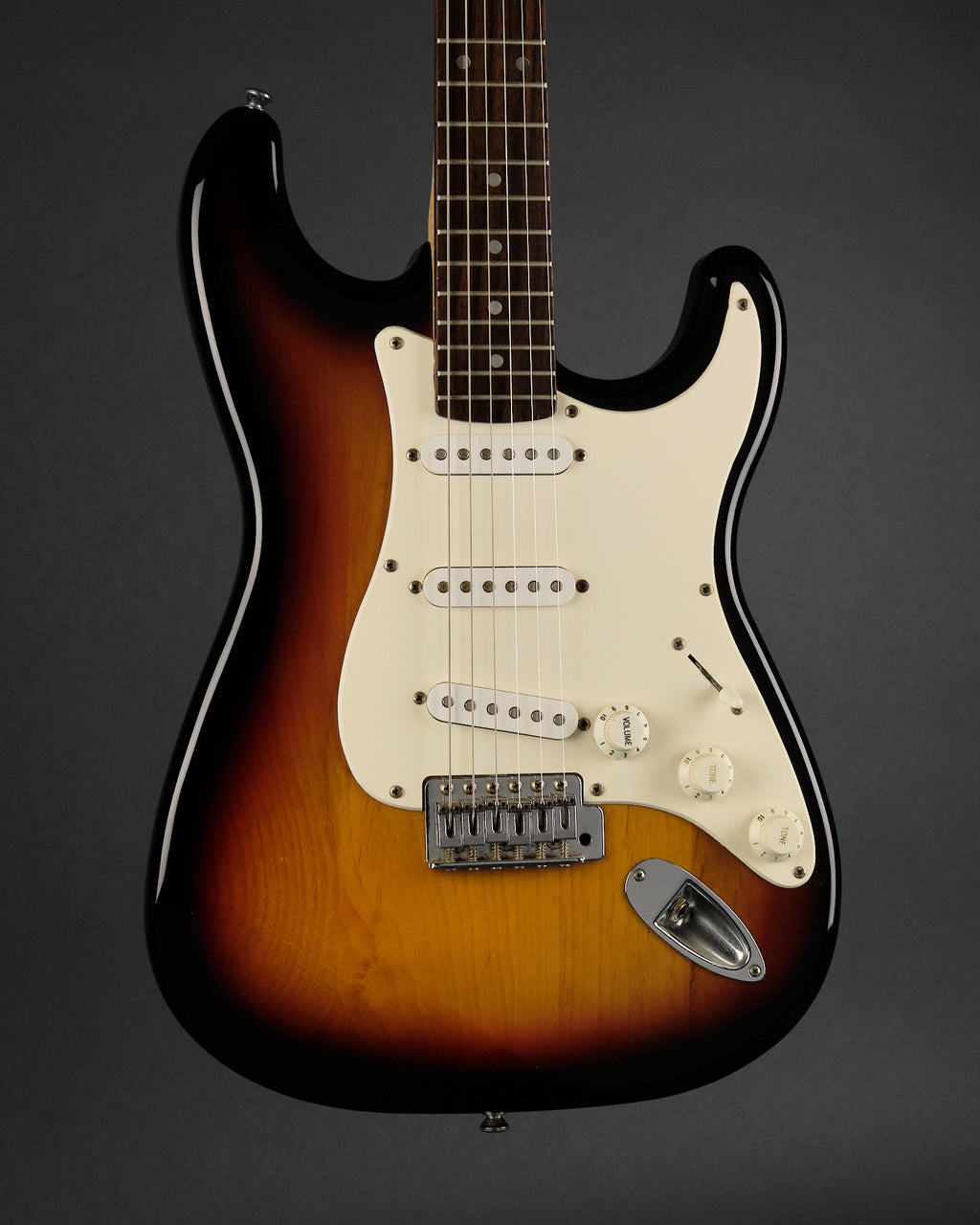 1998 Squier Affinity Series Strat Sunburst