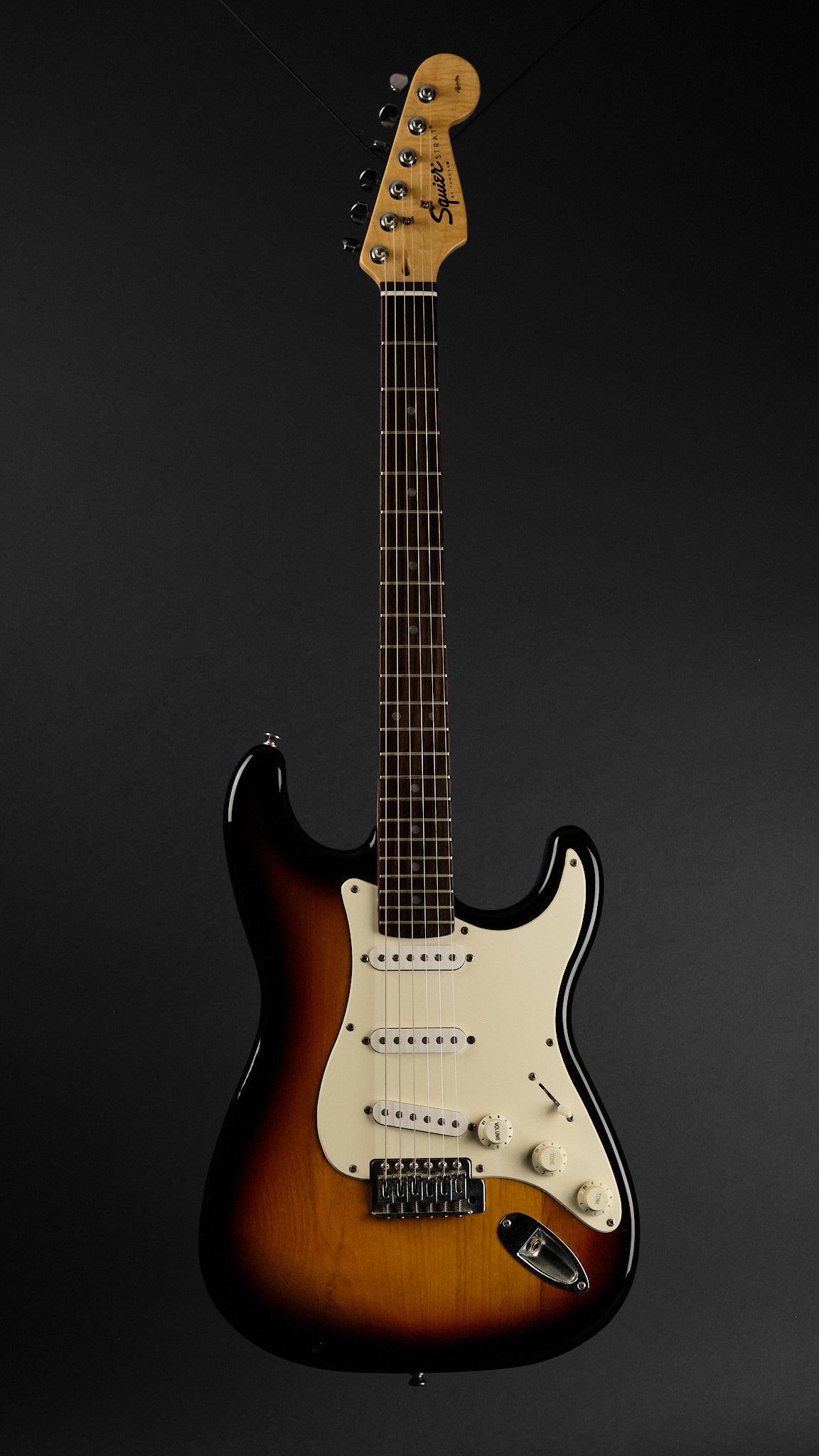 1998 Squier Affinity Series Strat Sunburst