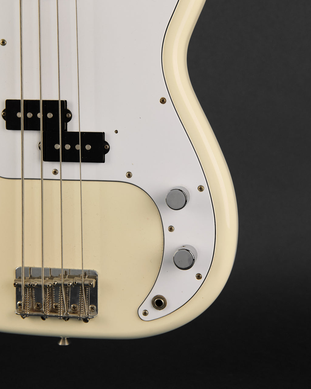 2000s Fender CIJ PB45 Precision Bass Olympic White
