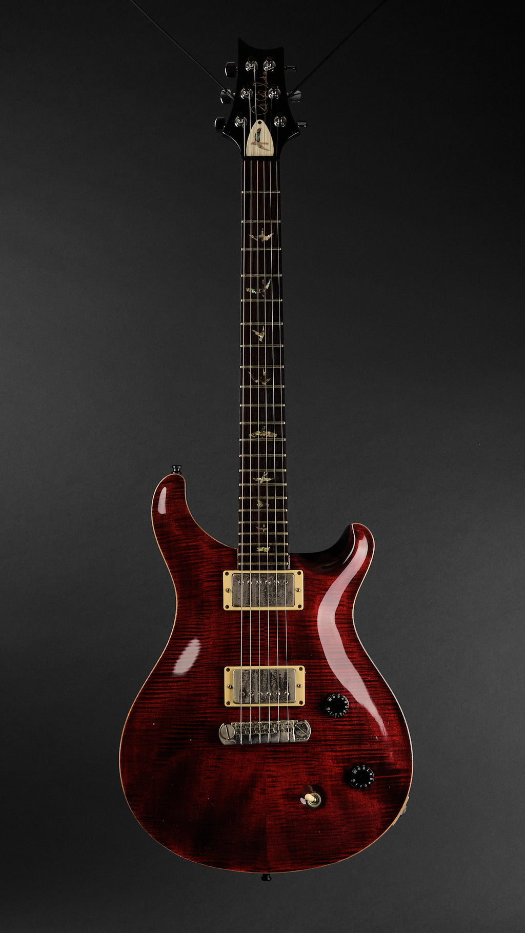 1996 PRS Custom 22 Stoptail 10-Top Black Cherry