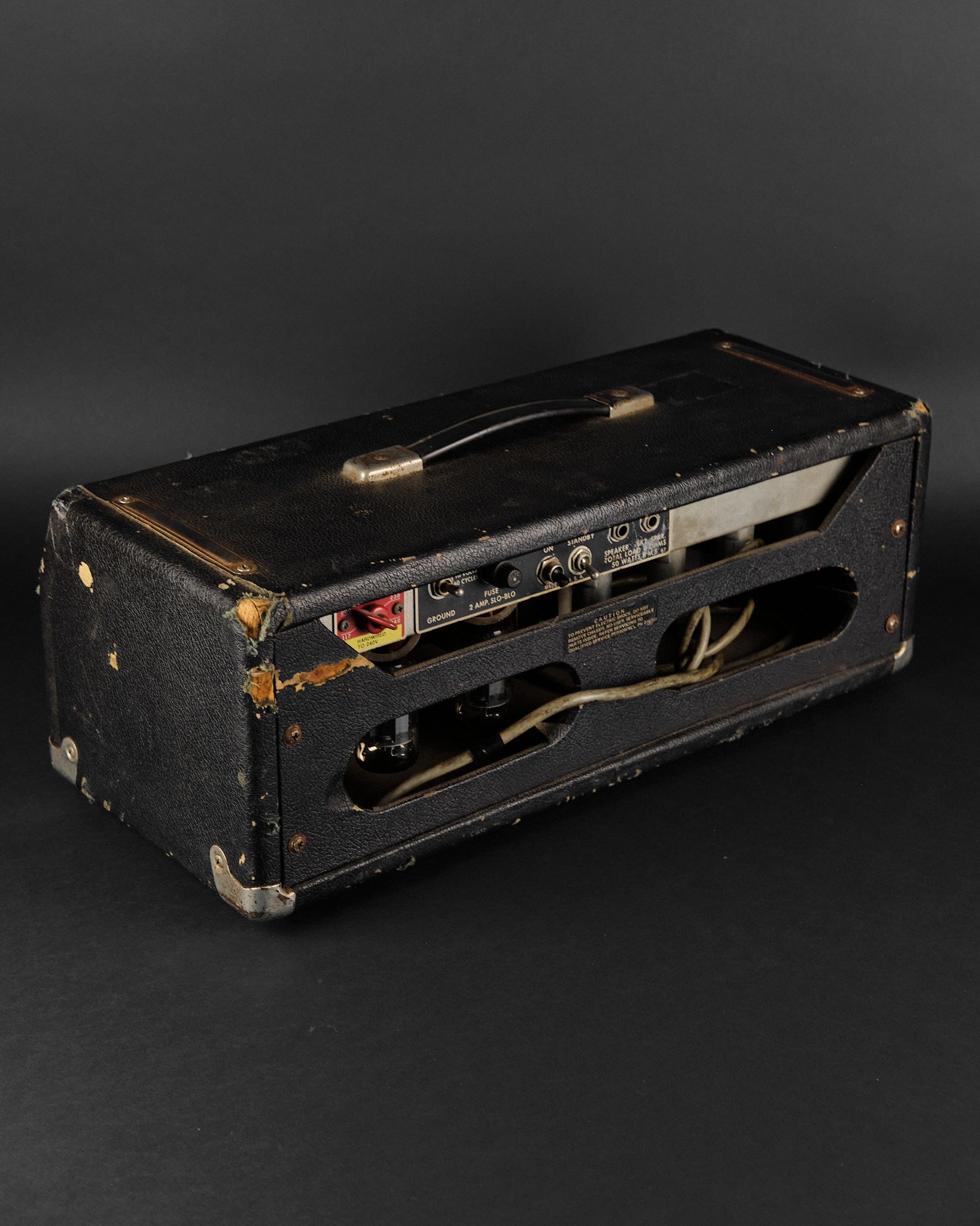 1976 Fender Bassman 50 50-Watt Guitar Amplifier Head