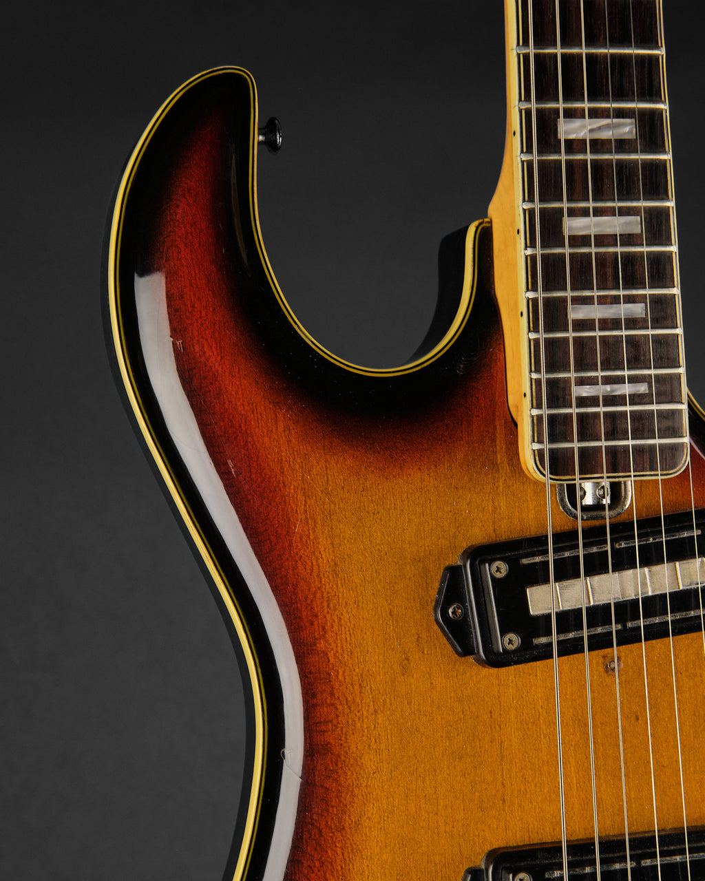 1960s Teisco DG-67 Sunburst