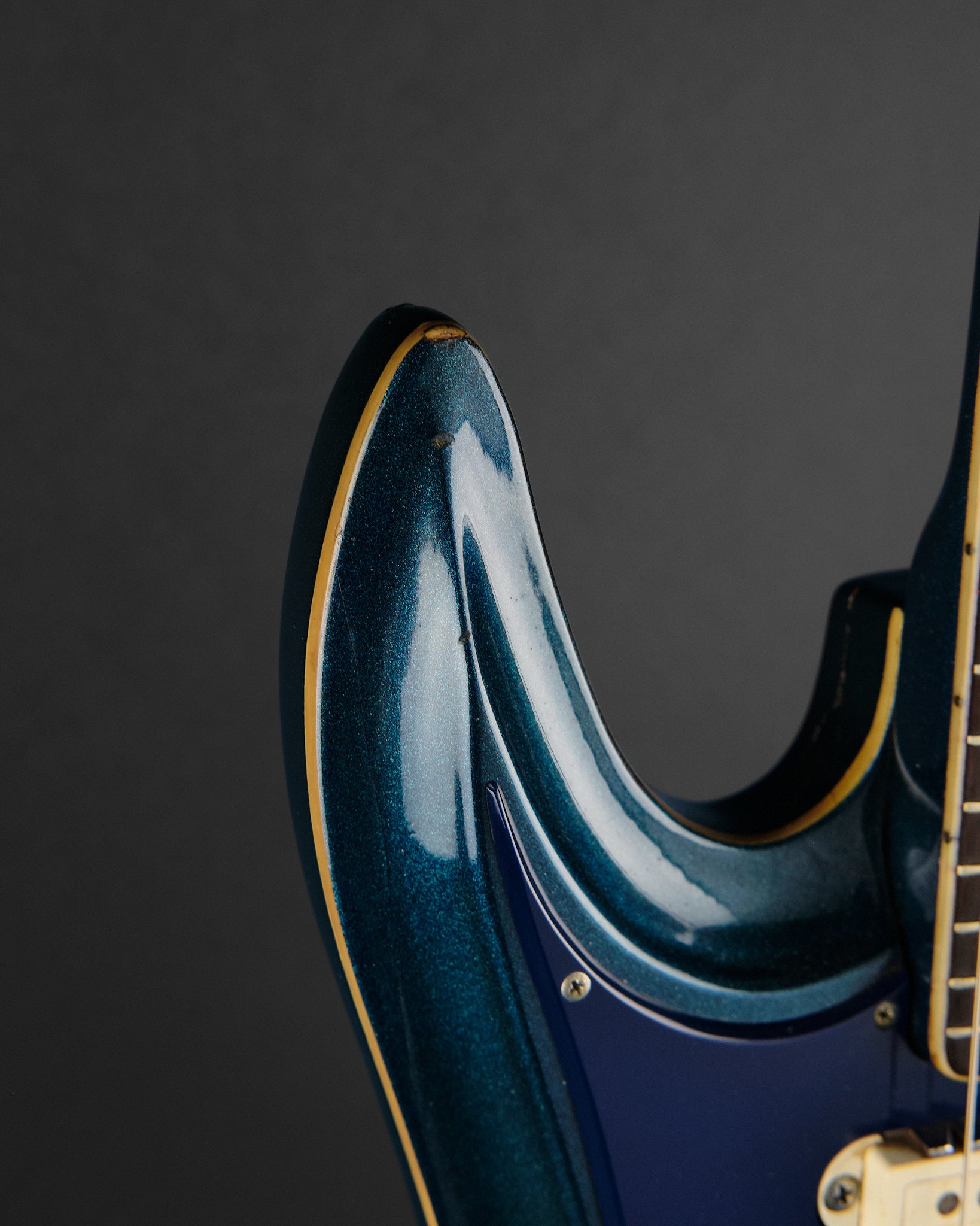 1960s Guyatone LG-350 Sharp 5 Metallic Blue