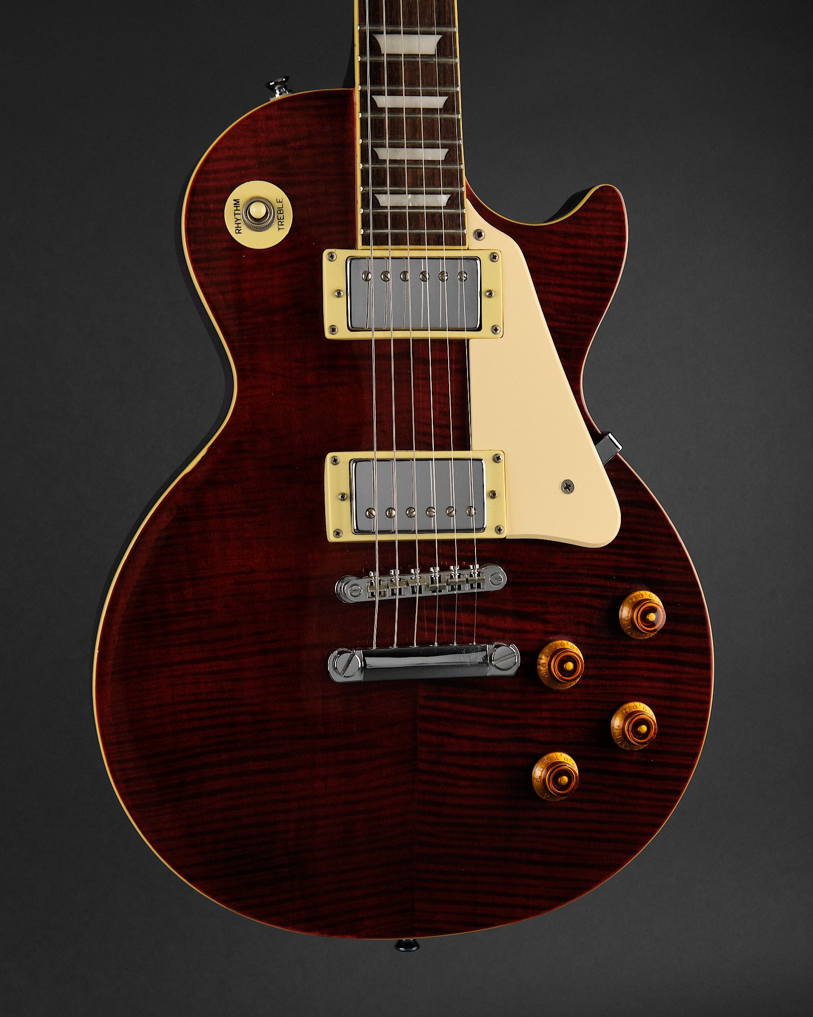 2005 Epiphone Les Paul Standard Plus Top Wine Red
