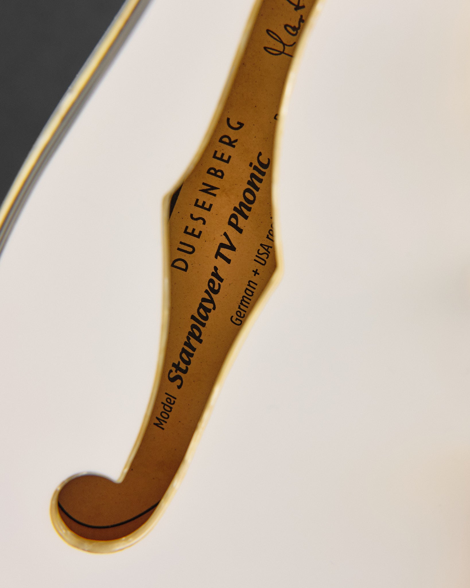 2022 Duesenberg Starplayer TV Phonic Venetian White