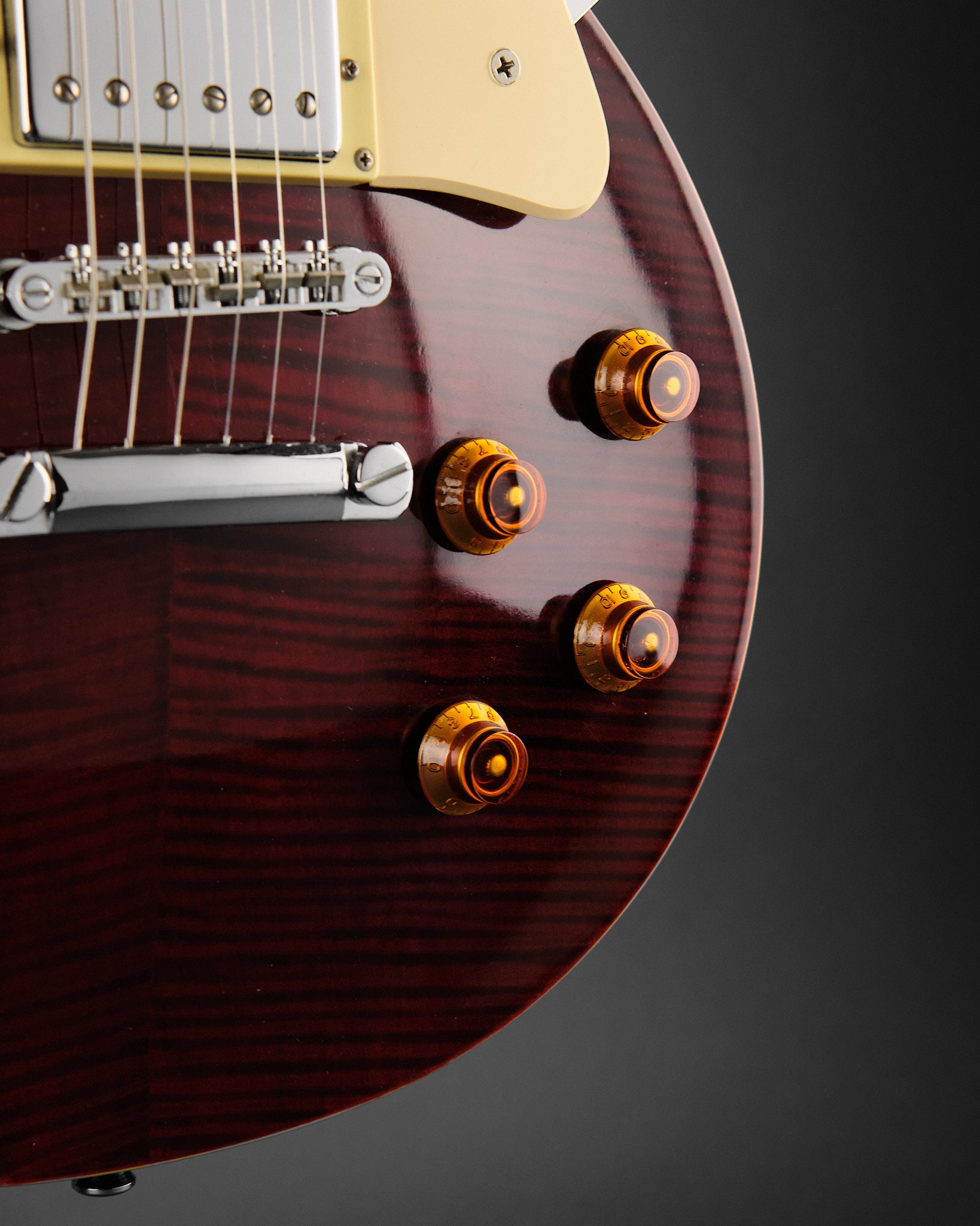 2005 Epiphone Les Paul Standard Plus Top Wine Red