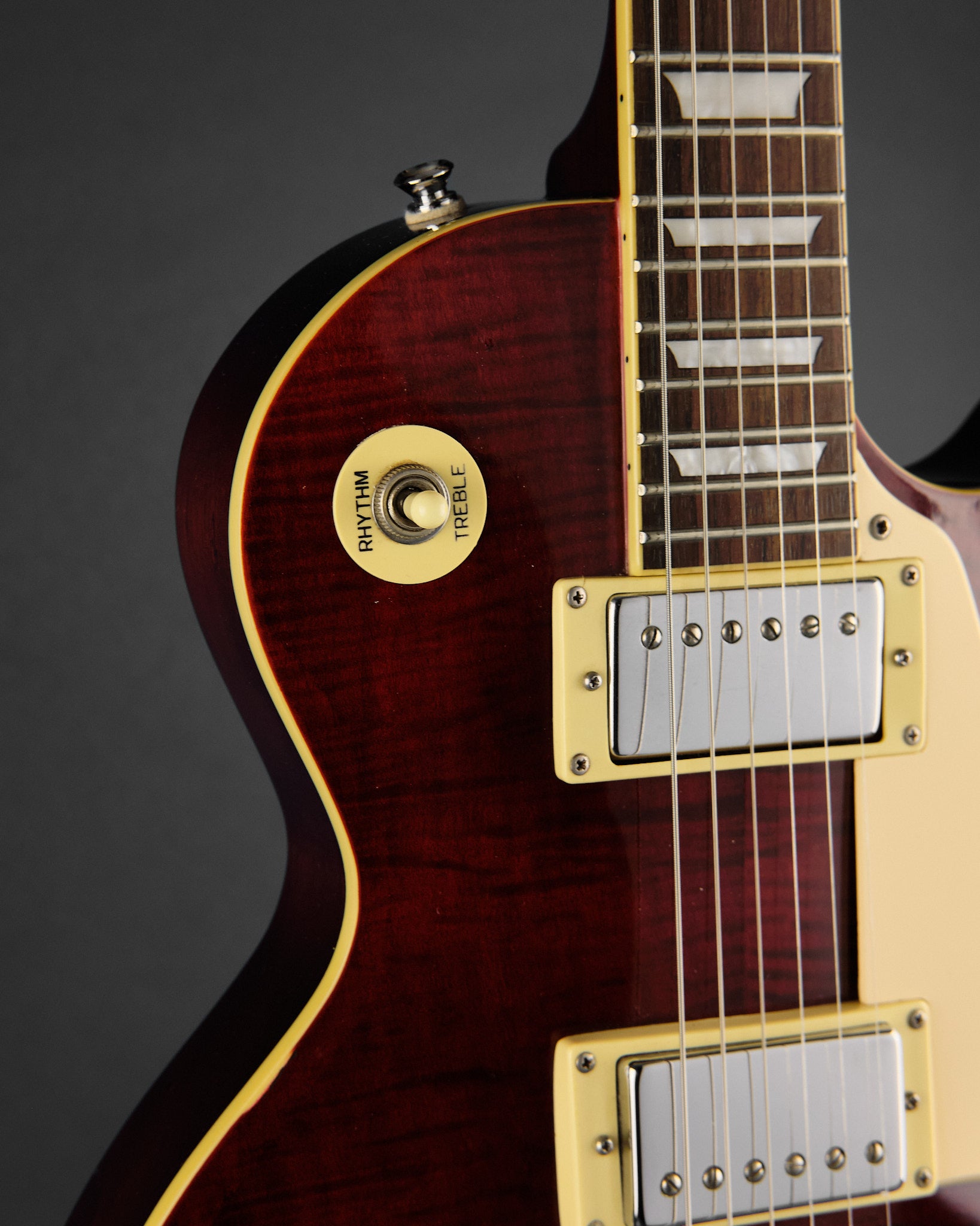 2005 Epiphone Les Paul Standard Plus Top Wine Red